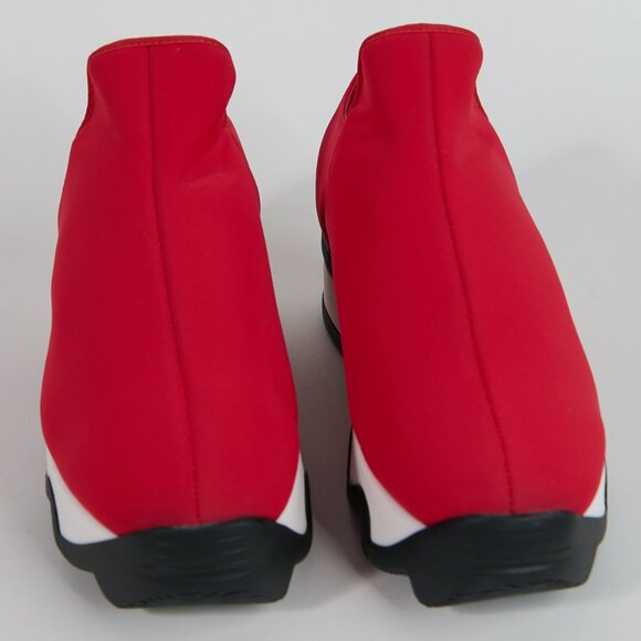 iRi - WES I Red Low Top Sneakers - NWOT -  Size 37.5 - Picture 1 of 4